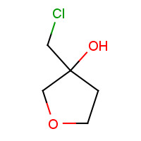 1531-09-5 3-(chloromethyl)oxolan-3-ol chemical structure