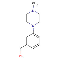 123987-13-3 [3-(4-methylpiperazin-1-yl)phenyl]methanol chemical structure