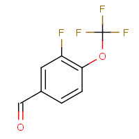 473917-15-6 3-fluoro-4-(trifluoromethoxy)benzaldehyde chemical structure