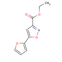33545-40-3 ethyl 5-(furan-2-yl)-1,2-oxazole-3-carboxylate chemical structure