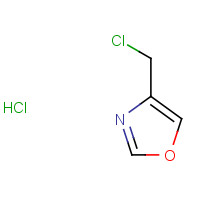 675149-75-4 4-(chloromethyl)-1,3-oxazole;hydrochloride chemical structure