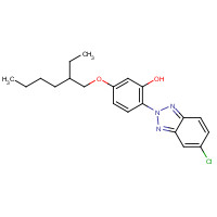 139423-99-7 2-(5-chlorobenzotriazol-2-yl)-5-(2-ethylhexoxy)phenol chemical structure