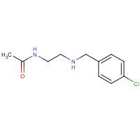 1042538-09-9 N-[2-[(4-chlorophenyl)methylamino]ethyl]acetamide chemical structure