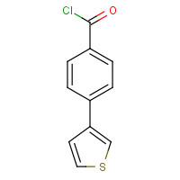 181132-79-6 4-thiophen-3-ylbenzoyl chloride chemical structure