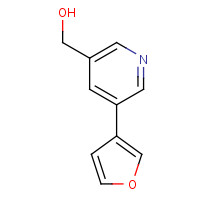 1346687-20-4 [5-(furan-3-yl)pyridin-3-yl]methanol chemical structure