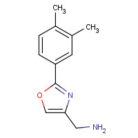 885273-38-1 [2-(3,4-dimethylphenyl)-1,3-oxazol-4-yl]methanamine chemical structure