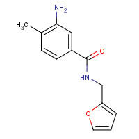 926192-92-9 3-amino-N-(furan-2-ylmethyl)-4-methylbenzamide chemical structure