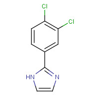 4308-27-4 2-(3,4-dichlorophenyl)-1H-imidazole chemical structure