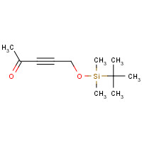 81535-82-2 5-[tert-butyl(dimethyl)silyl]oxypent-3-yn-2-one chemical structure
