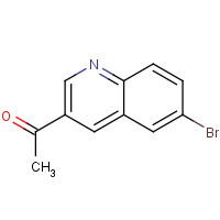 1309365-98-7 1-(6-bromoquinolin-3-yl)ethanone chemical structure