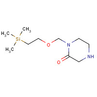 921760-90-9 1-(2-trimethylsilylethoxymethyl)piperazin-2-one chemical structure