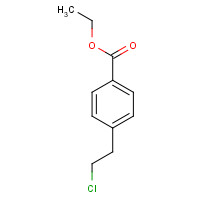 890170-93-1 ethyl 4-(2-chloroethyl)benzoate chemical structure