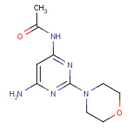 1353875-67-8 N-(6-amino-2-morpholin-4-ylpyrimidin-4-yl)acetamide chemical structure