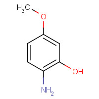 40925-70-0 2-amino-5-methoxyphenol chemical structure