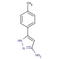 78597-54-3 5-(4-methylphenyl)-1H-pyrazol-3-amine chemical structure