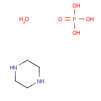 18534-18-4 phosphoric acid;piperazine;hydrate chemical structure