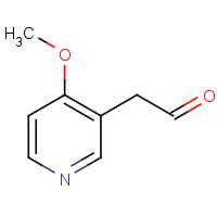 1422021-96-2 2-(4-methoxypyridin-3-yl)acetaldehyde chemical structure