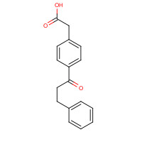 3645-70-3 2-[4-(3-phenylpropanoyl)phenyl]acetic acid chemical structure
