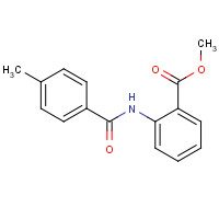 37619-17-3 methyl 2-[(4-methylbenzoyl)amino]benzoate chemical structure