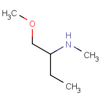 753446-81-0 1-methoxy-N-methylbutan-2-amine chemical structure