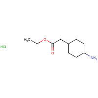 76308-26-4 ethyl 2-(4-aminocyclohexyl)acetate;hydrochloride chemical structure