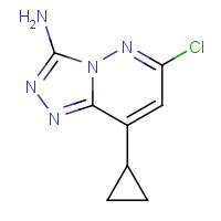 1178583-36-2 6-chloro-8-cyclopropyl-[1,2,4]triazolo[4,3-b]pyridazin-3-amine chemical structure