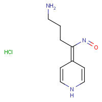 374063-98-6 4-nitroso-4-(1H-pyridin-4-ylidene)butan-1-amine;hydrochloride chemical structure