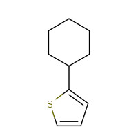 65601-86-7 2-cyclohexylthiophene chemical structure