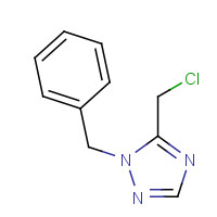 885280-92-2 1-benzyl-5-(chloromethyl)-1,2,4-triazole chemical structure
