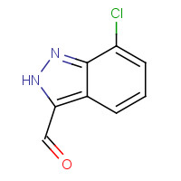 885519-02-8 7-chloro-2H-indazole-3-carbaldehyde chemical structure