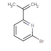 118775-68-1 2-bromo-6-prop-1-en-2-ylpyridine chemical structure