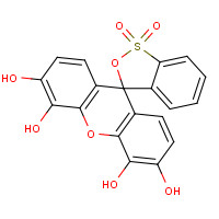 3172-49-4 1,1-dioxospiro[2,1$l^{6}-benzoxathiole-3,9'-xanthene]-3',4',5',6'-tetrol chemical structure
