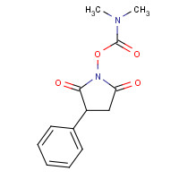 1460029-65-5 (2,5-dioxo-3-phenylpyrrolidin-1-yl) N,N-dimethylcarbamate chemical structure