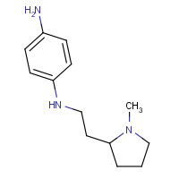 1395029-87-4 4-N-[2-(1-methylpyrrolidin-2-yl)ethyl]benzene-1,4-diamine chemical structure