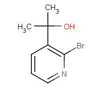 909532-39-4 2-(2-bromopyridin-3-yl)propan-2-ol chemical structure
