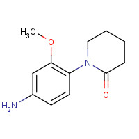 444002-82-8 1-(4-amino-2-methoxyphenyl)piperidin-2-one chemical structure