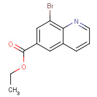 1415026-15-1 ethyl 8-bromoquinoline-6-carboxylate chemical structure