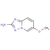 1092394-15-4 6-methoxy-[1,2,4]triazolo[1,5-a]pyridin-2-amine chemical structure