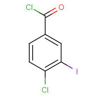 42860-17-3 4-chloro-3-iodobenzoyl chloride chemical structure