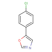 1008-94-2 5-(4-chlorophenyl)-1,3-oxazole chemical structure