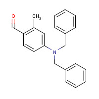 1424-65-3 4-(dibenzylamino)-2-methylbenzaldehyde chemical structure
