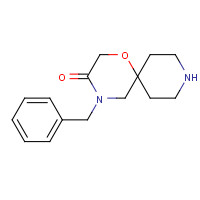 151096-96-7 4-benzyl-1-oxa-4,9-diazaspiro[5.5]undecan-3-one chemical structure