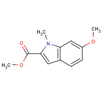 335032-57-0 methyl 6-methoxy-1-methylindole-2-carboxylate chemical structure