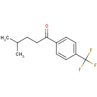 869318-90-1 4-methyl-1-[4-(trifluoromethyl)phenyl]pentan-1-one chemical structure