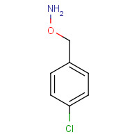 5555-51-1 O-[(4-chlorophenyl)methyl]hydroxylamine chemical structure