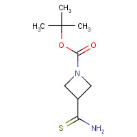 1037798-36-9 tert-butyl 3-carbamothioylazetidine-1-carboxylate chemical structure