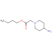 287399-62-6 butyl 2-(4-aminopiperidin-1-yl)acetate chemical structure