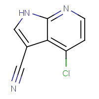 920965-87-3 4-chloro-1H-pyrrolo[2,3-b]pyridine-3-carbonitrile chemical structure
