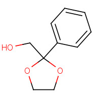 33868-51-8 (2-phenyl-1,3-dioxolan-2-yl)methanol chemical structure