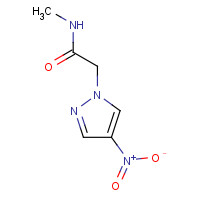 1339619-68-9 N-methyl-2-(4-nitropyrazol-1-yl)acetamide chemical structure